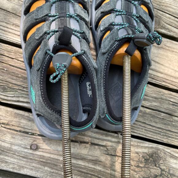 The Muck Boot Company Fisherman Sandel Womens 8 Gray Suede Wanderer Pegasus - Picture 6 of 8